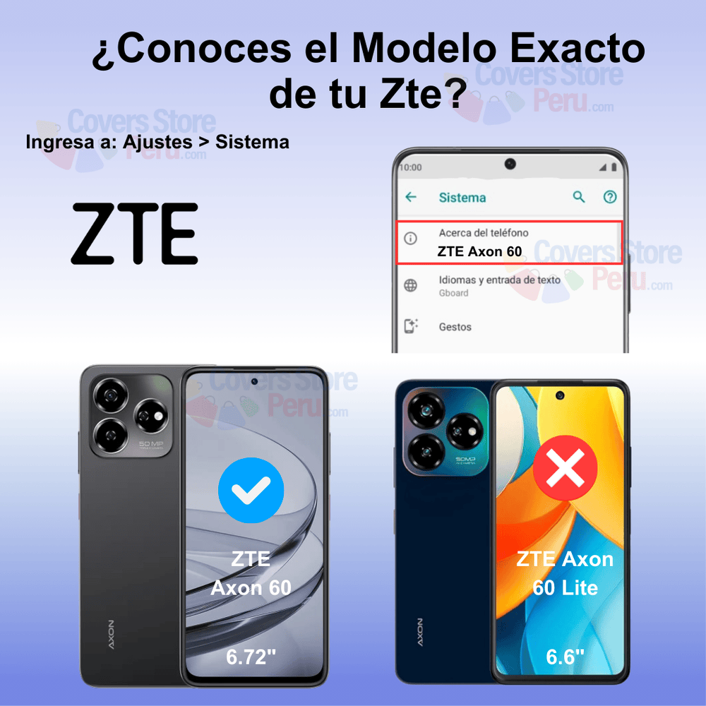 Mica para Zte Axon 60 Film Hydrogel Antishock