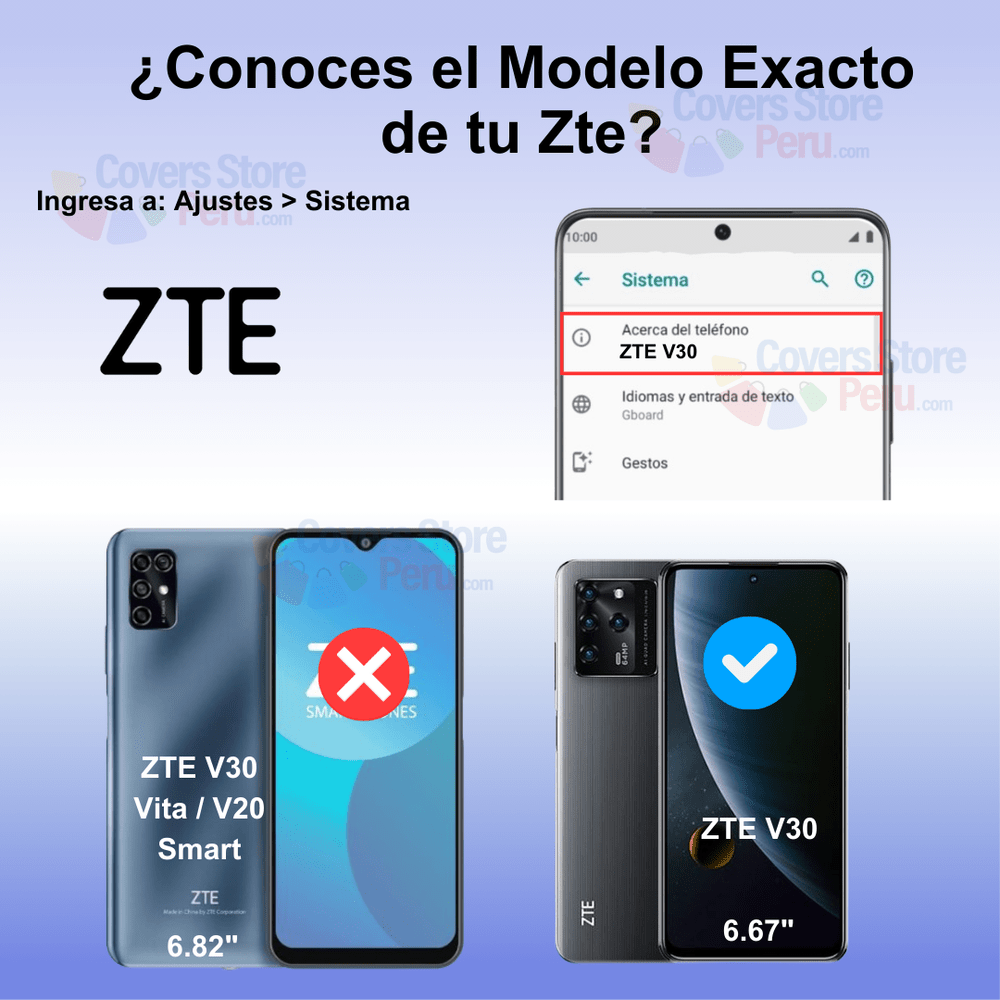 Mica para Zte V30 Cerámica Anti-Espía Antishock