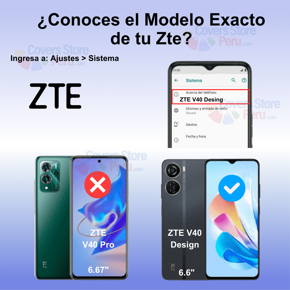 Mica para Zte V40 Design Cerámica Anti-Espía Antishock