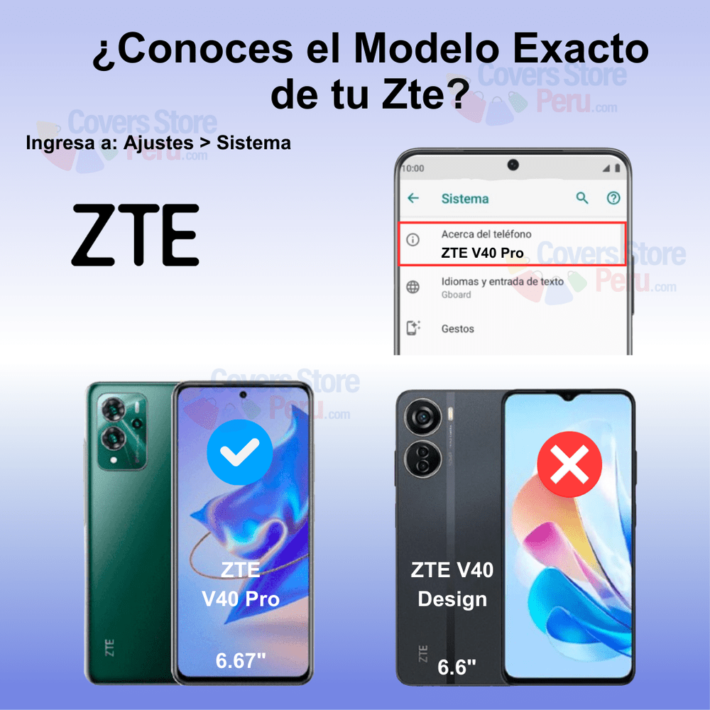 Mica Protector para Zte V40 Pro Vidrio Templado OG