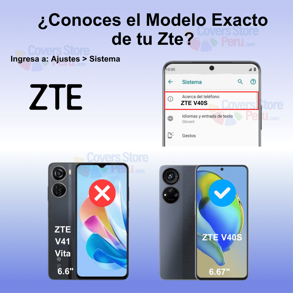 Mica Protector para Zte V40S Vidrio Templado OG Antishock