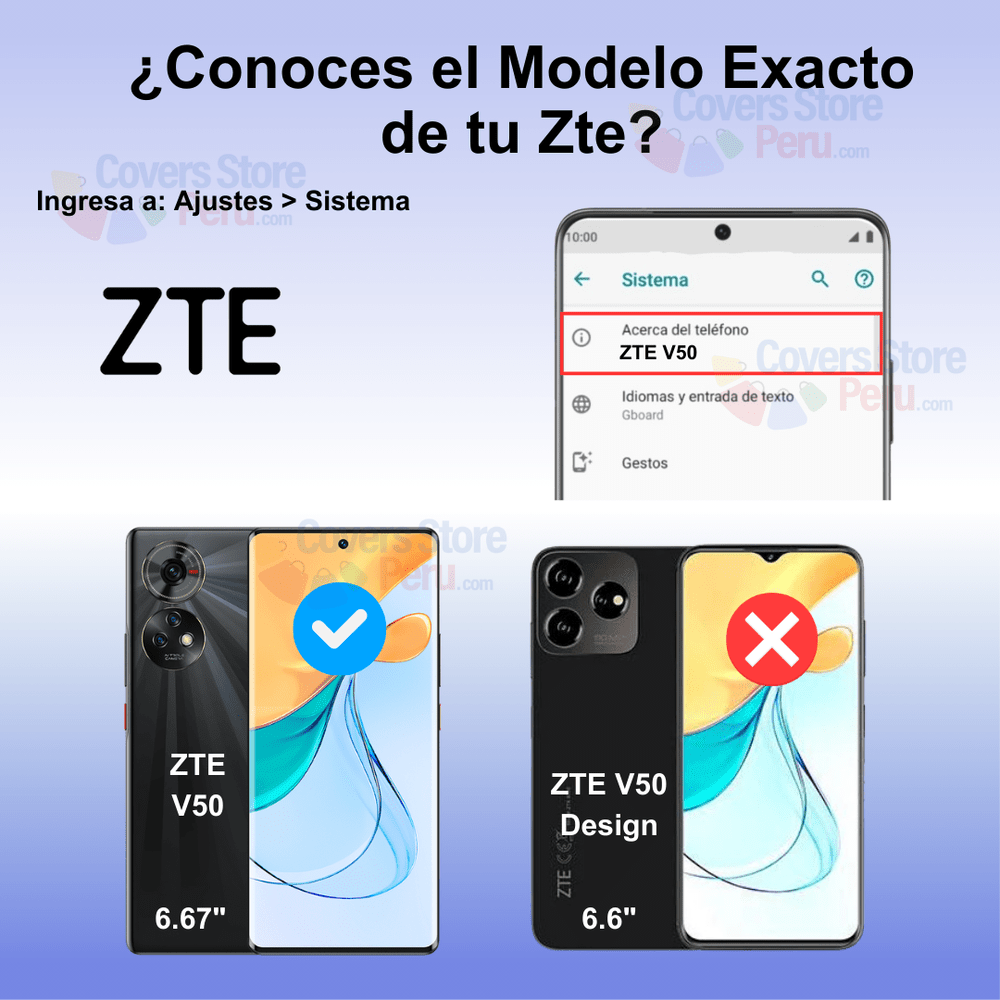 Mica para Zte V50 Film Hydrogel Anti-Espía Antishock