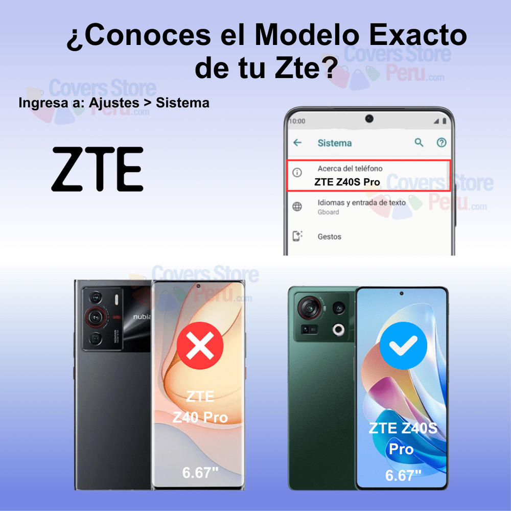 Mica para Zte Z40S Pro Film Hydrogel Anti-Espía Antishock