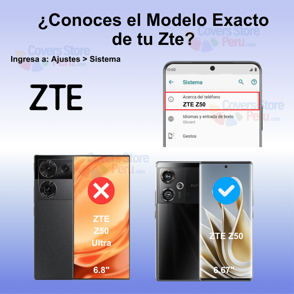 Mica para Zte Z50 Film Hydrogel Anti-Espía Antishock