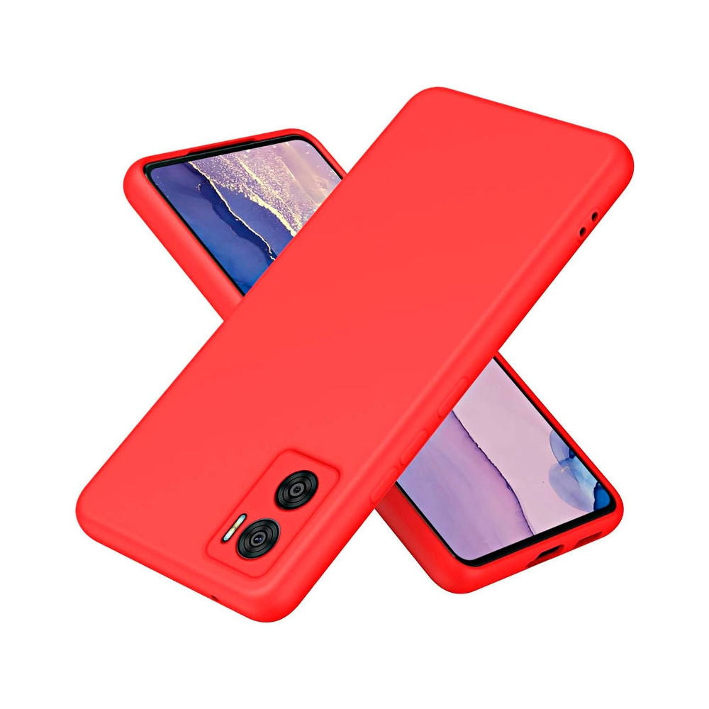 Funda para Motorola Edge 40 Neo Soft Feeling Antishock Rojo