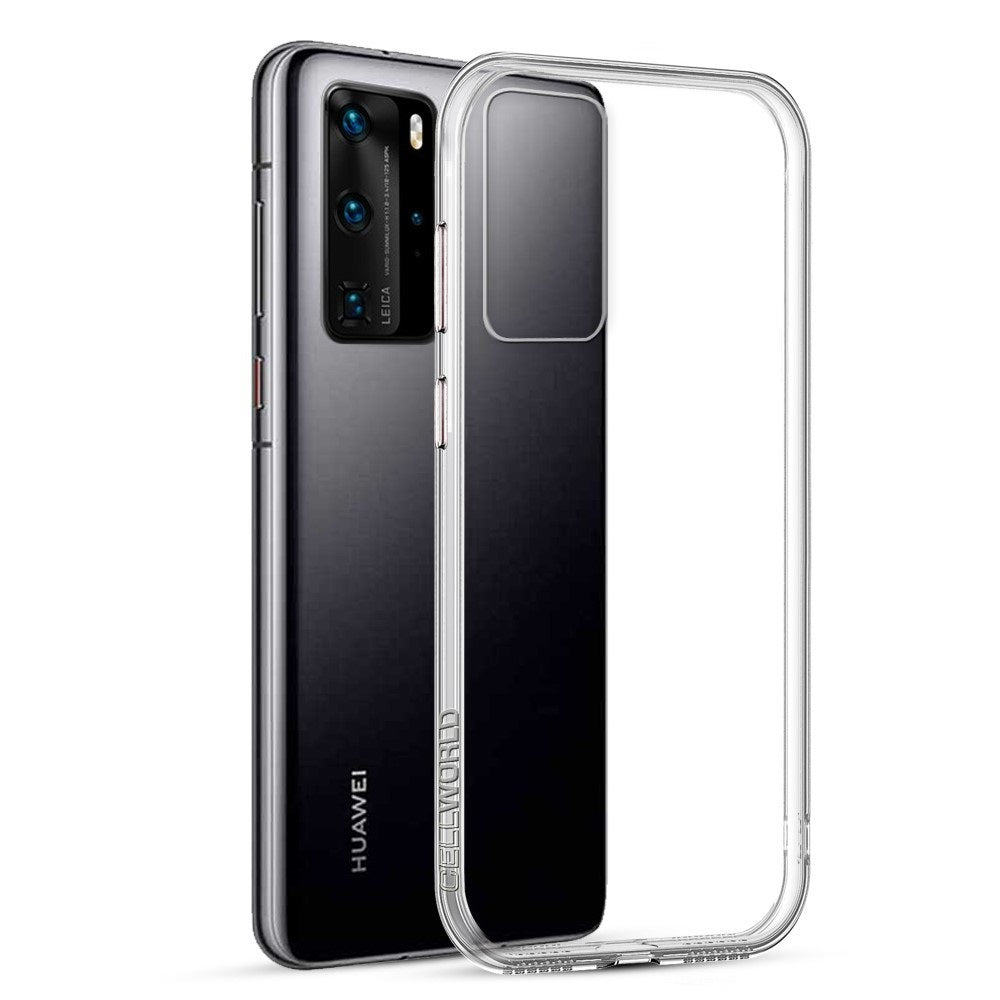 Funda para Huawei P40 Pro TPU 100% Transparente Antishock