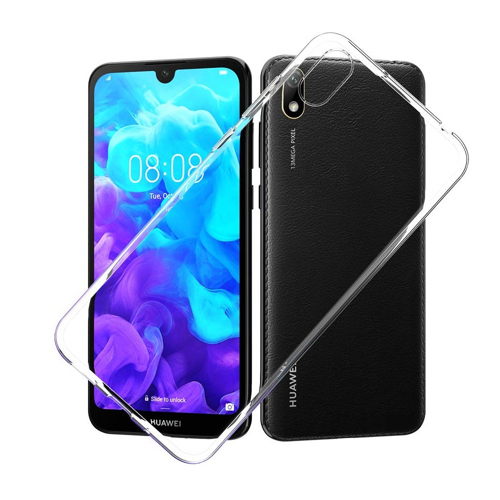 Funda para Huawei Y5 2019 TPU 100% Transparente Antishock