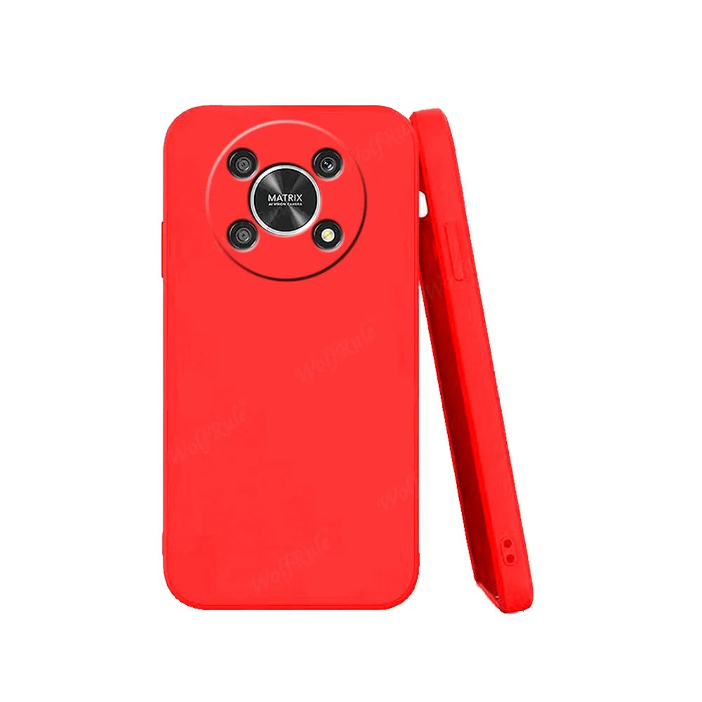 Funda para Honor 90 Soft Feeling Antishock Rojo