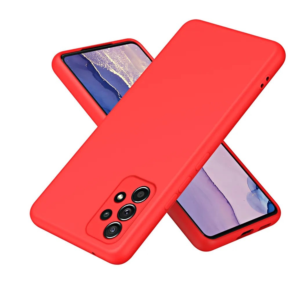 Funda para Samsung S10E Soft Feeling Antishock Rojo