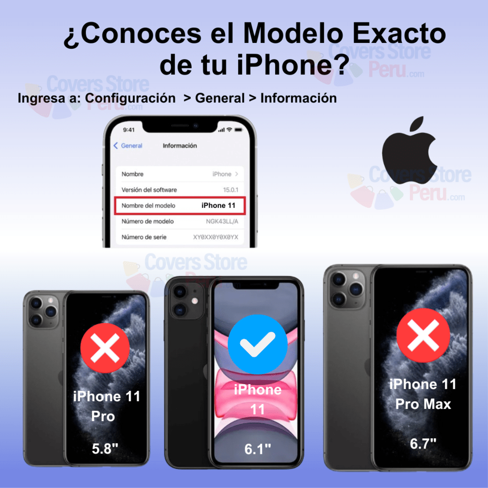 Mica Protector para iPhone 11 Vidrio Templado OG Antishock