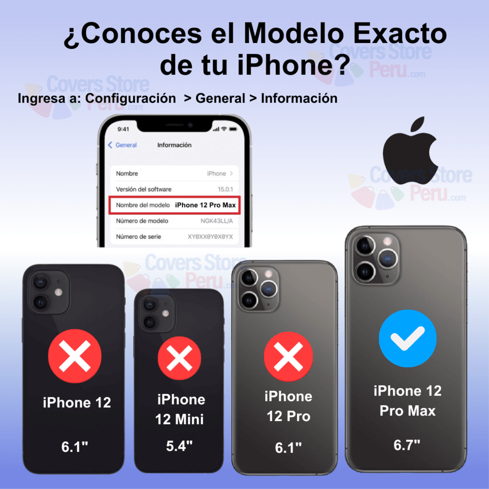 Mica Protector para Lente de Cámara de iPhone 12 Pro Max