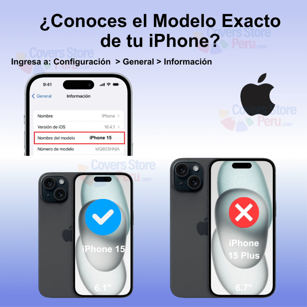 Mica Protector para iPhone 15 Vidrio Templado OG Antishock