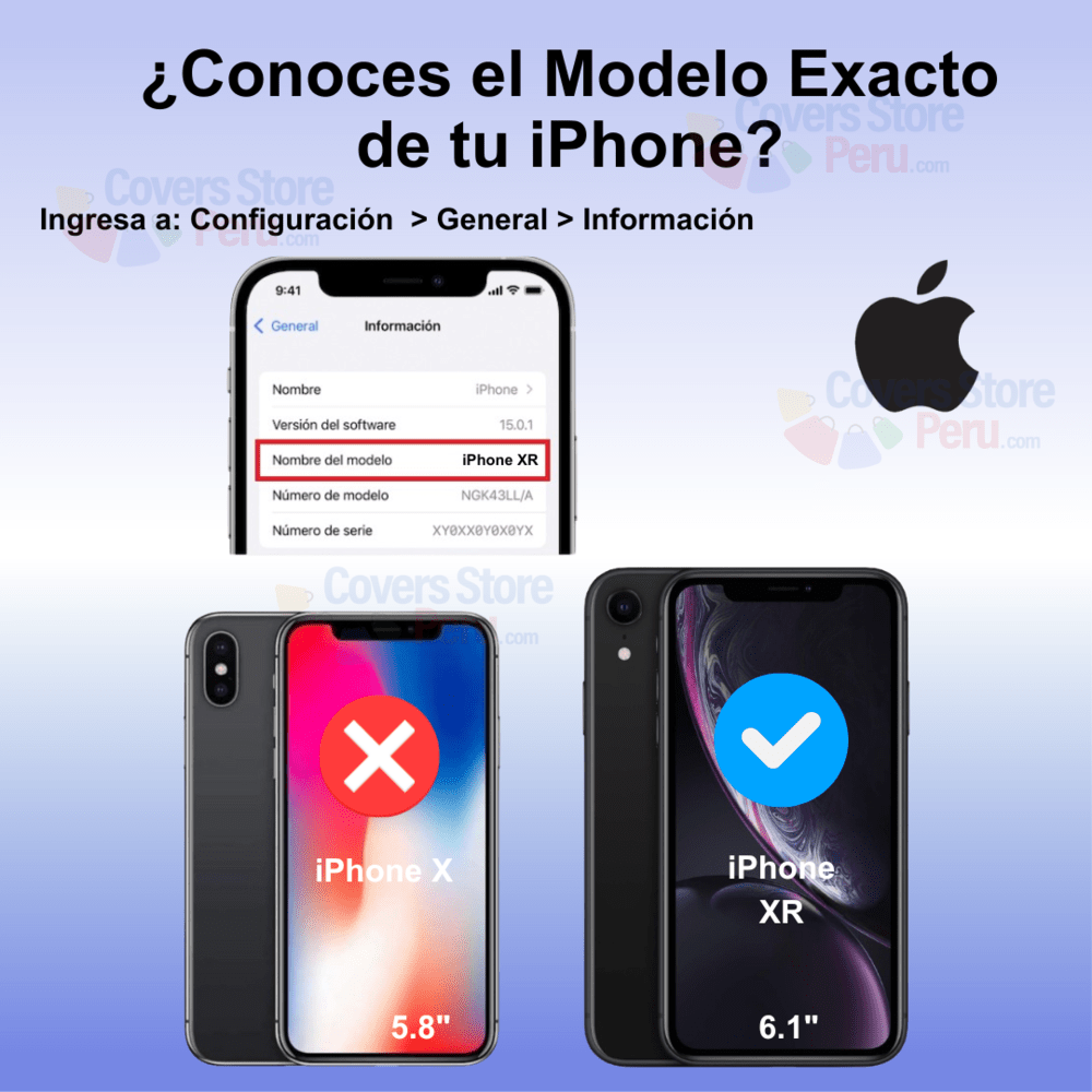 Mica Protector para iPhone XR Vidrio Templado OG Antishock