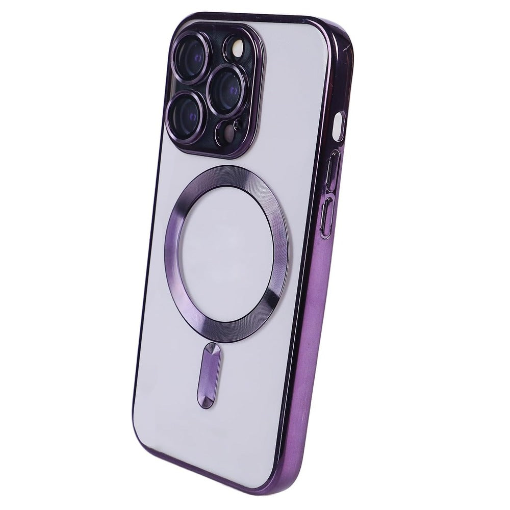 Funda iPhone 11 Magsafe con Protector de Camara Morado