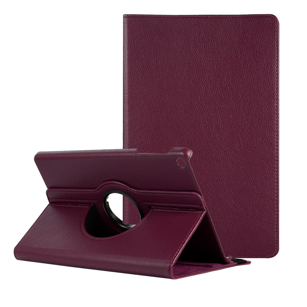 Funda para Lenovo M10 HD 2da Gen 10.1" Giratoria Morada