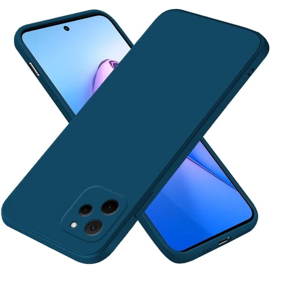 Funda para Zte V30 Vita Soft Feeling Antishock Azul