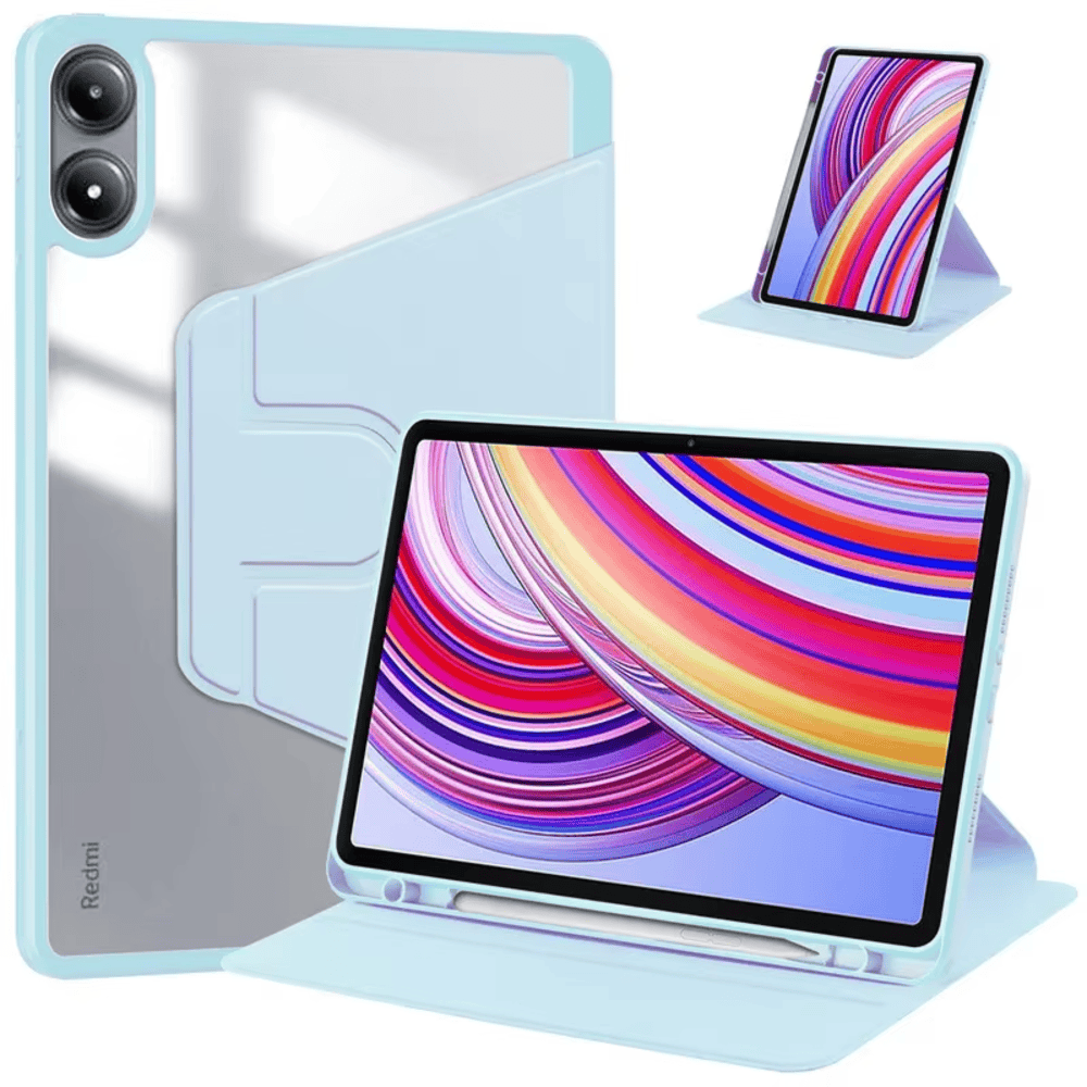 Funda para Samsung Tab A9 Magnética 360° Celeste