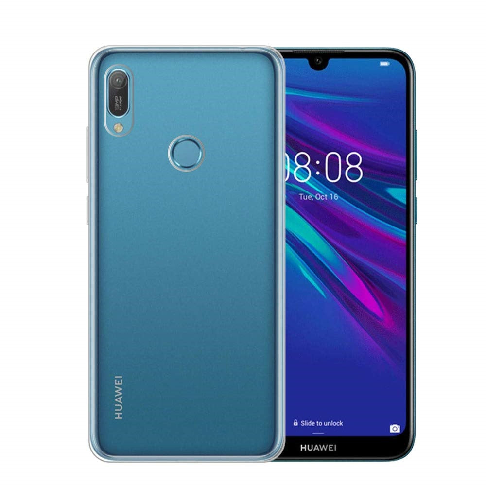 Funda para Huawei Y6 2019 TPU 100% Transparente Antishock