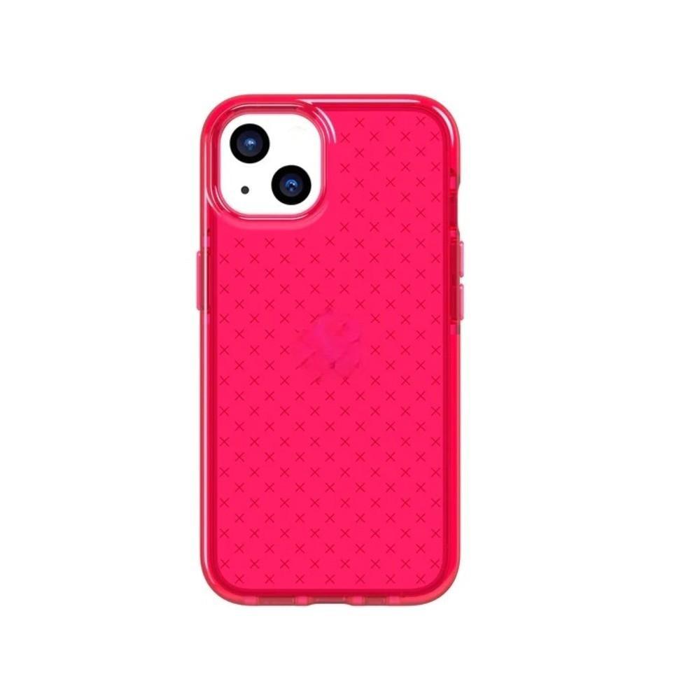 Funda para iPhone 12 Mini TECH21 Evo Check Rojo Antishock