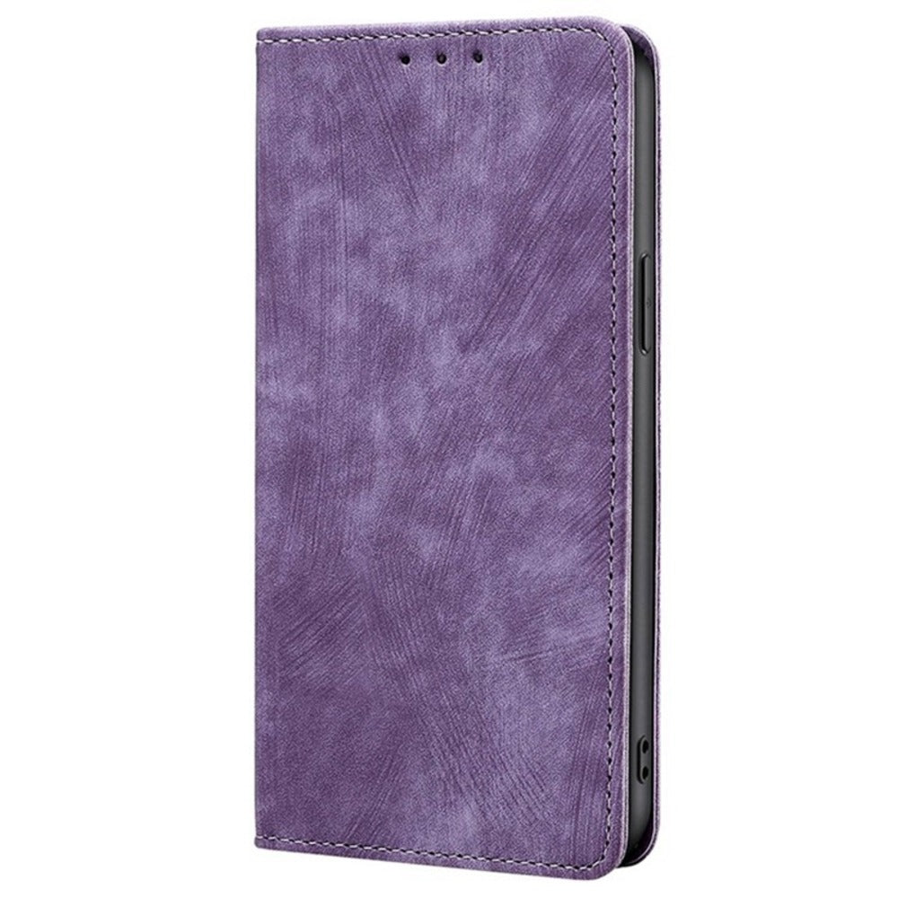 Funda Case para iPhone XS Flip Cover Lila