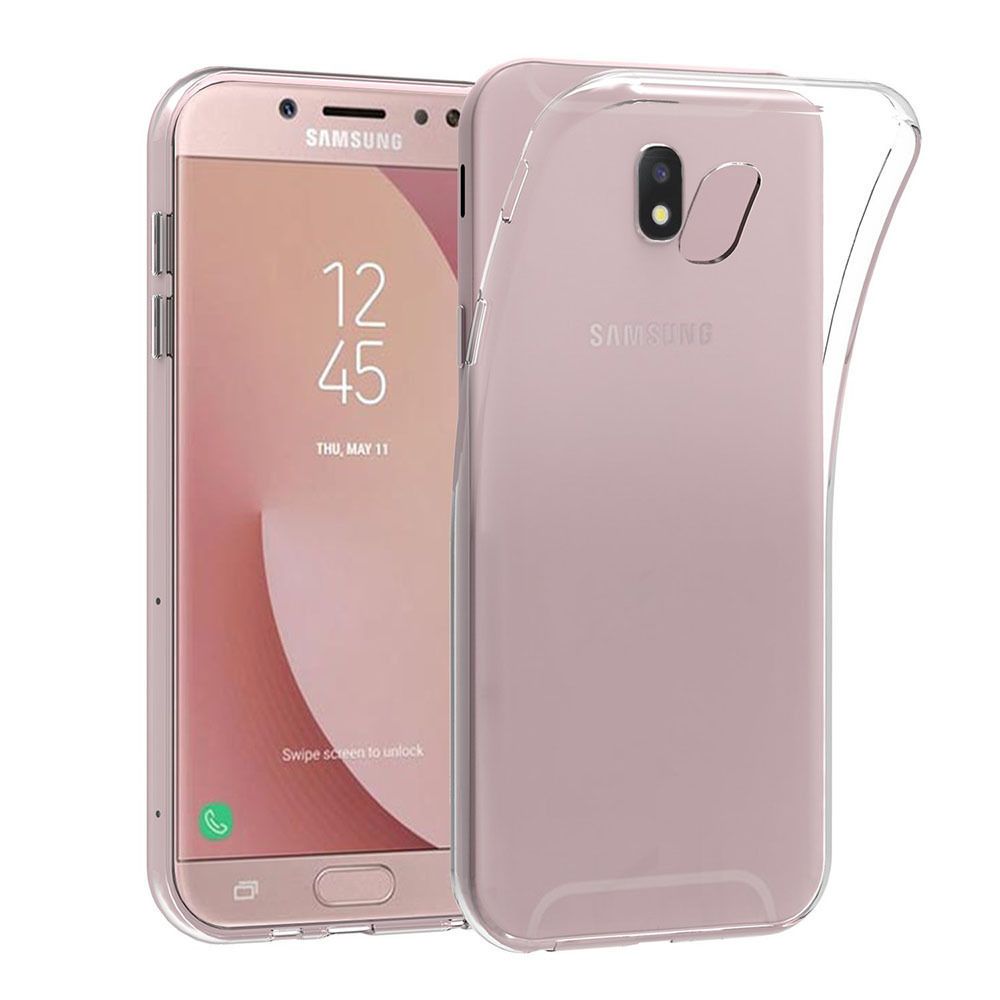 Funda para Samsung J7 Pro TPU 100% Transparente Antishock