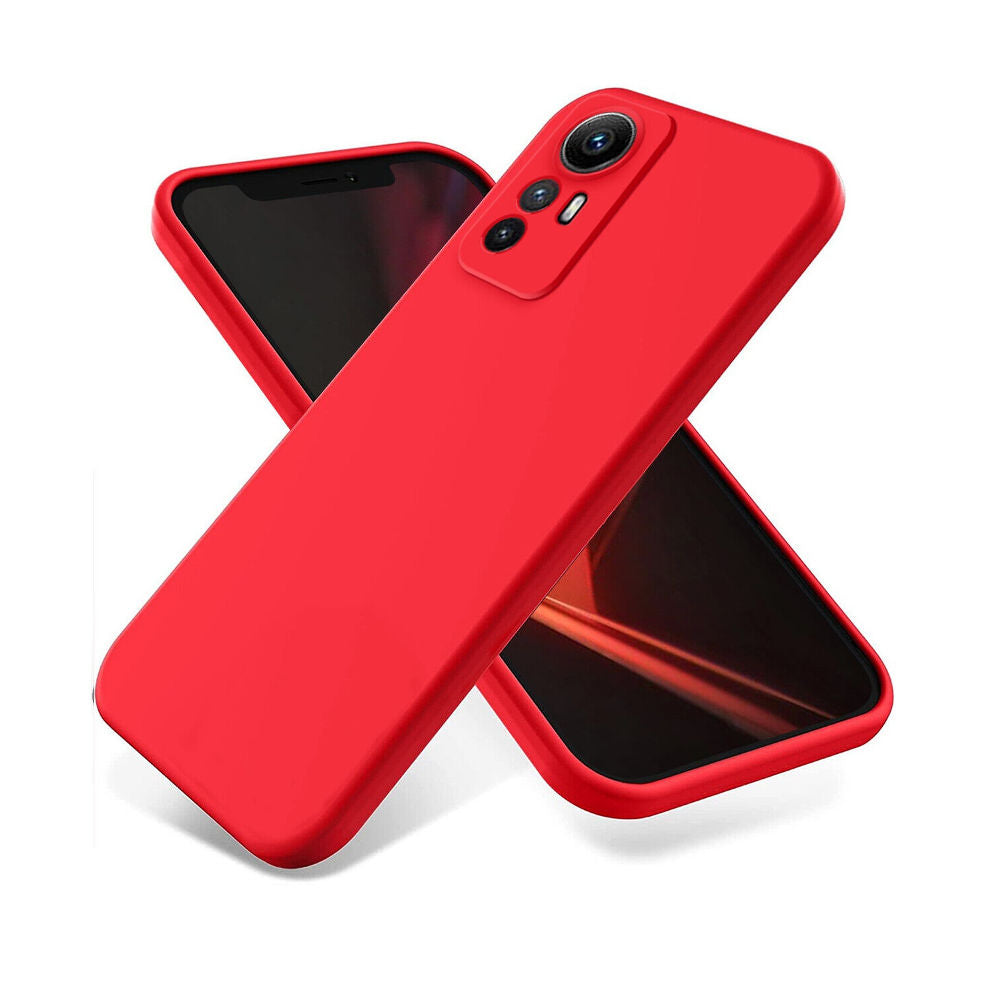 Funda for Xiaomi Redmi Note 12s Soft Feeling Antishock Rojo