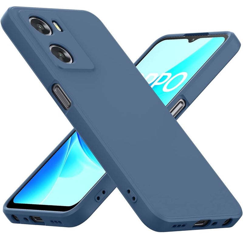 Funda para Oppo A57 Soft Feeling Antishock Azul Resistente