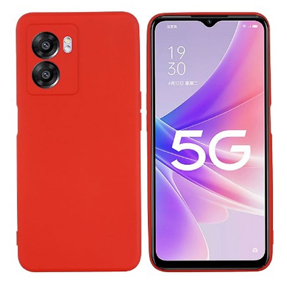 Funda para Oppo A77 Soft Feeling Antishock Rojo Resistente