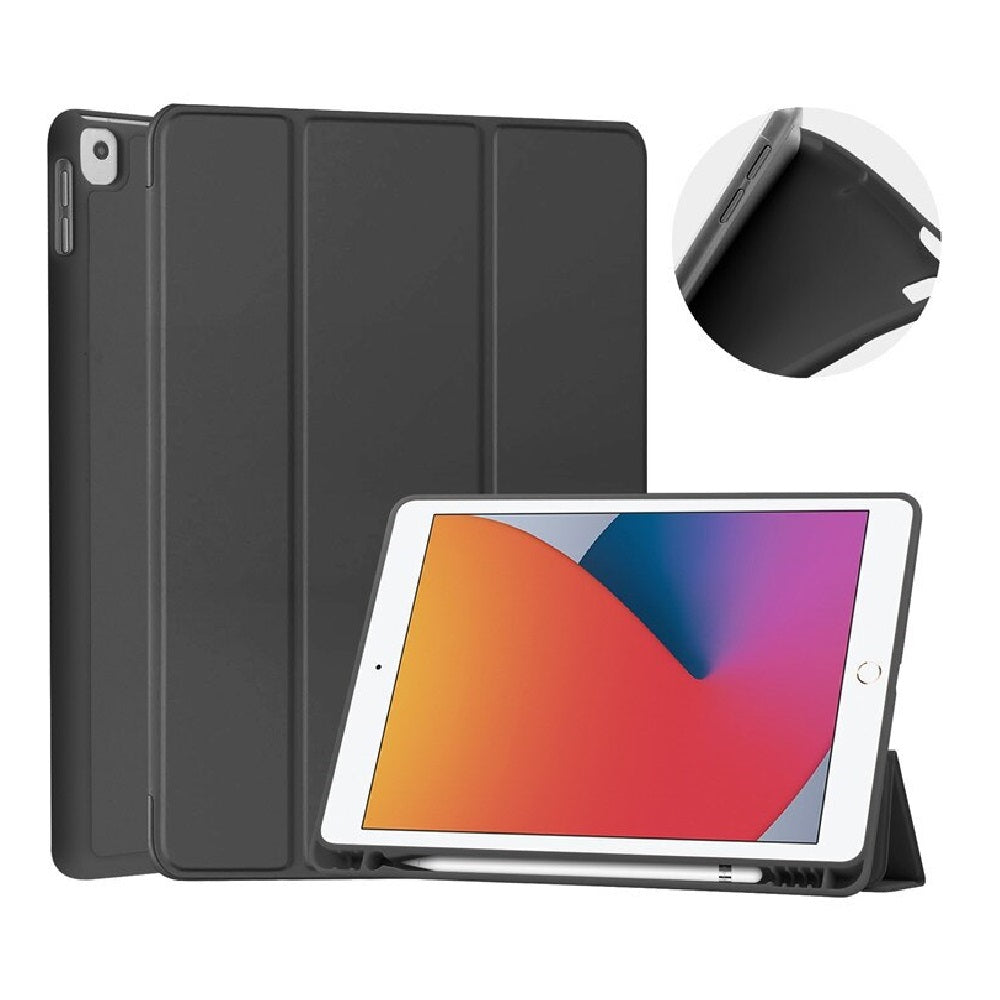 Funda Case de iPad Air 4 10.9" con Portalápiz Negra