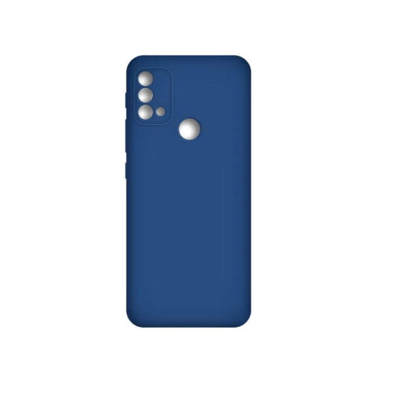 Funda Case para Motorola E30 Soft Feeling Antishock Azul