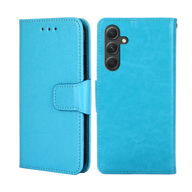 Funda Case para Samsung A54 Flip Cover Celeste Antishock