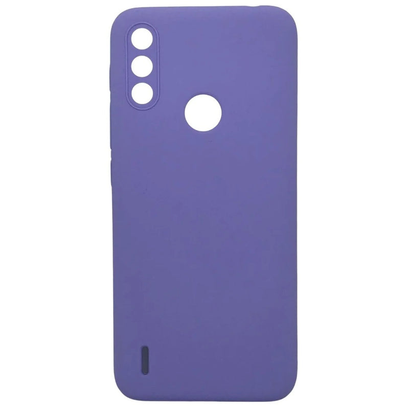 Funda Case de Motorola E7 Power Soft Feeling Antishock Lila