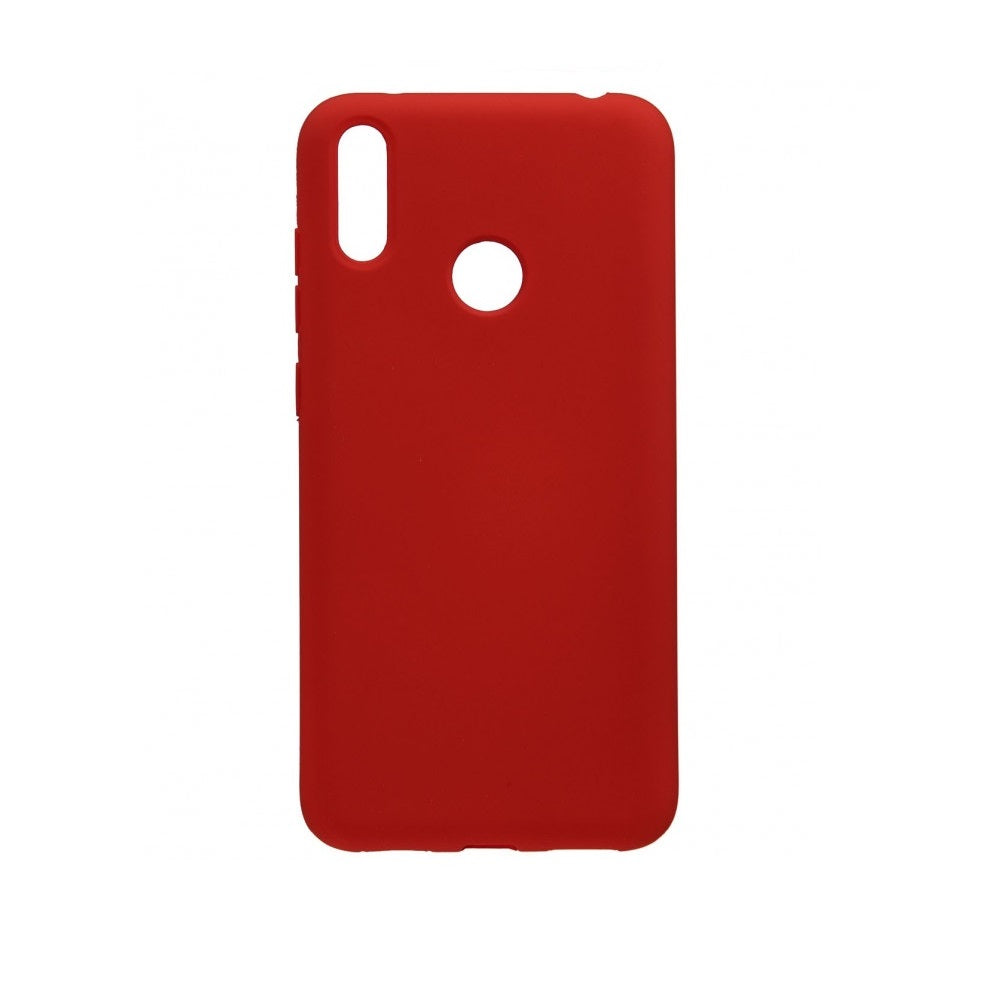 Funda Case para Huawei Y7 2019 Soft Feeling Antishock Rojo