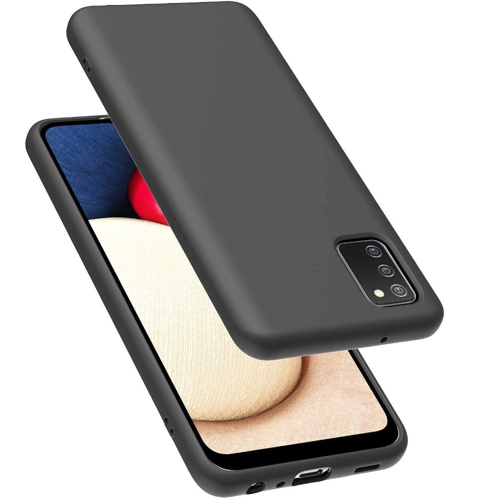 Funda Case para Samsung A03s Soft Feeling Antishock Negro