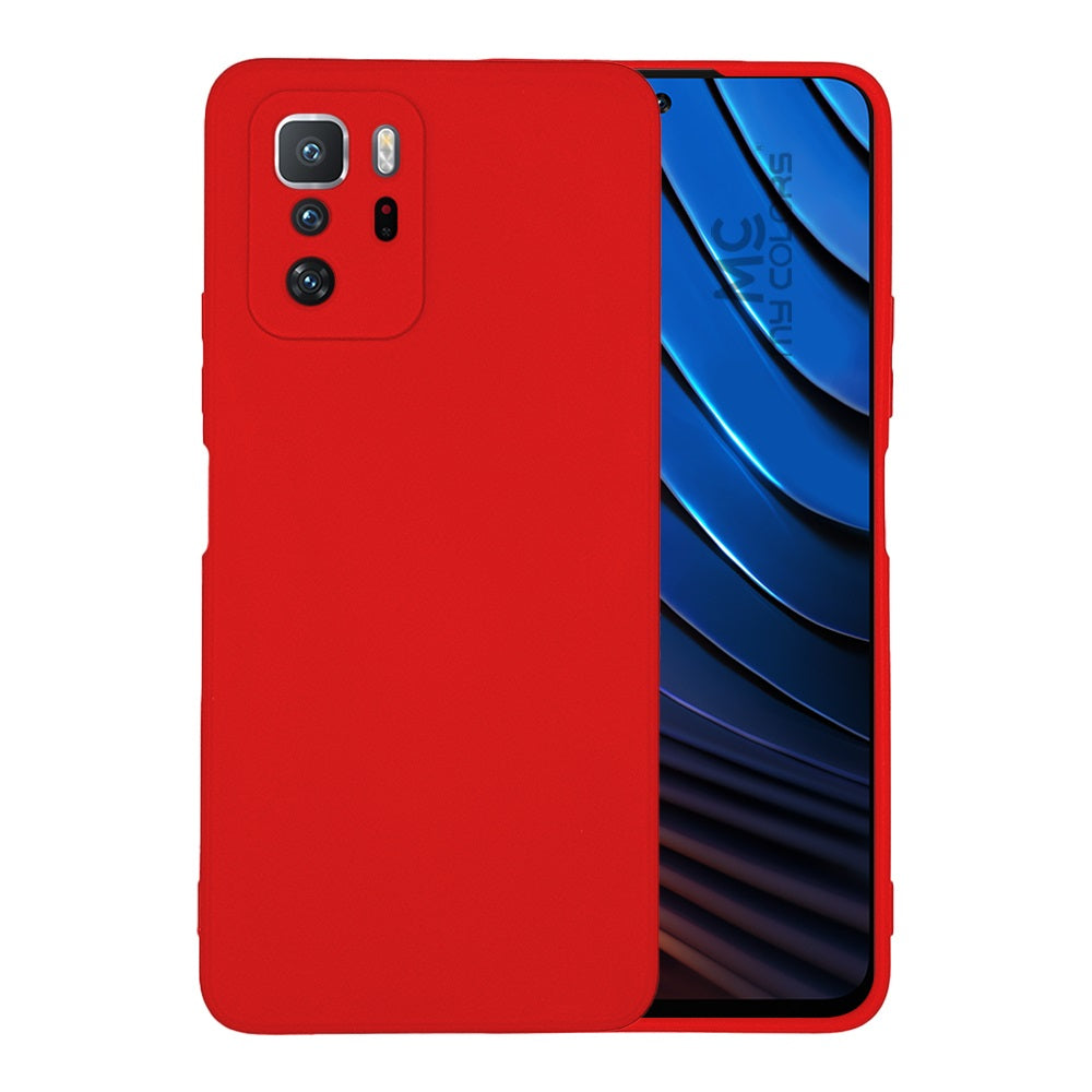 Funda Case de Xiaomi Poco X3 GT Soft Feeling Antishock Rojo