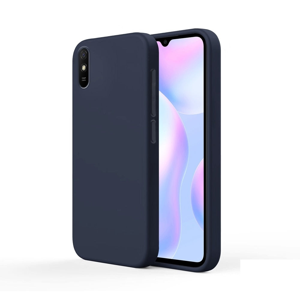 Funda para Xiaomi 9A Soft Feeling Antishock Azul Resistente