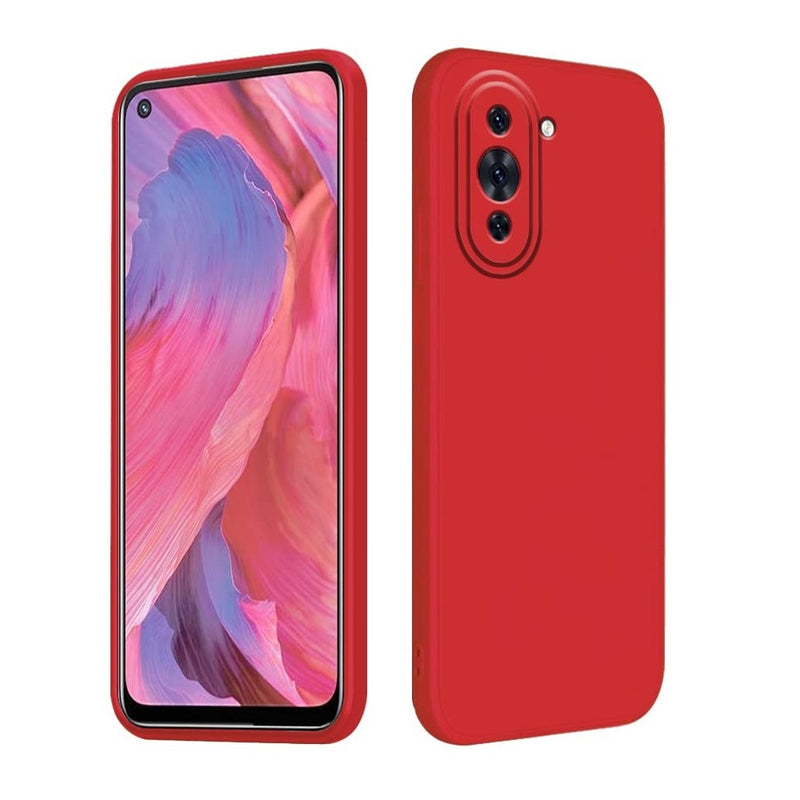 Funda Case para Huawei Nova 10 Soft Feeling Antishock Rojo