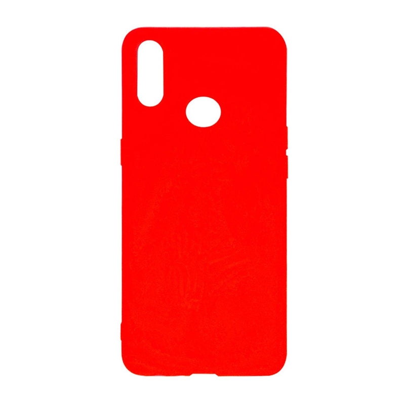 Funda Case para Samsung A10s Soft Feeling Antishock Rojo