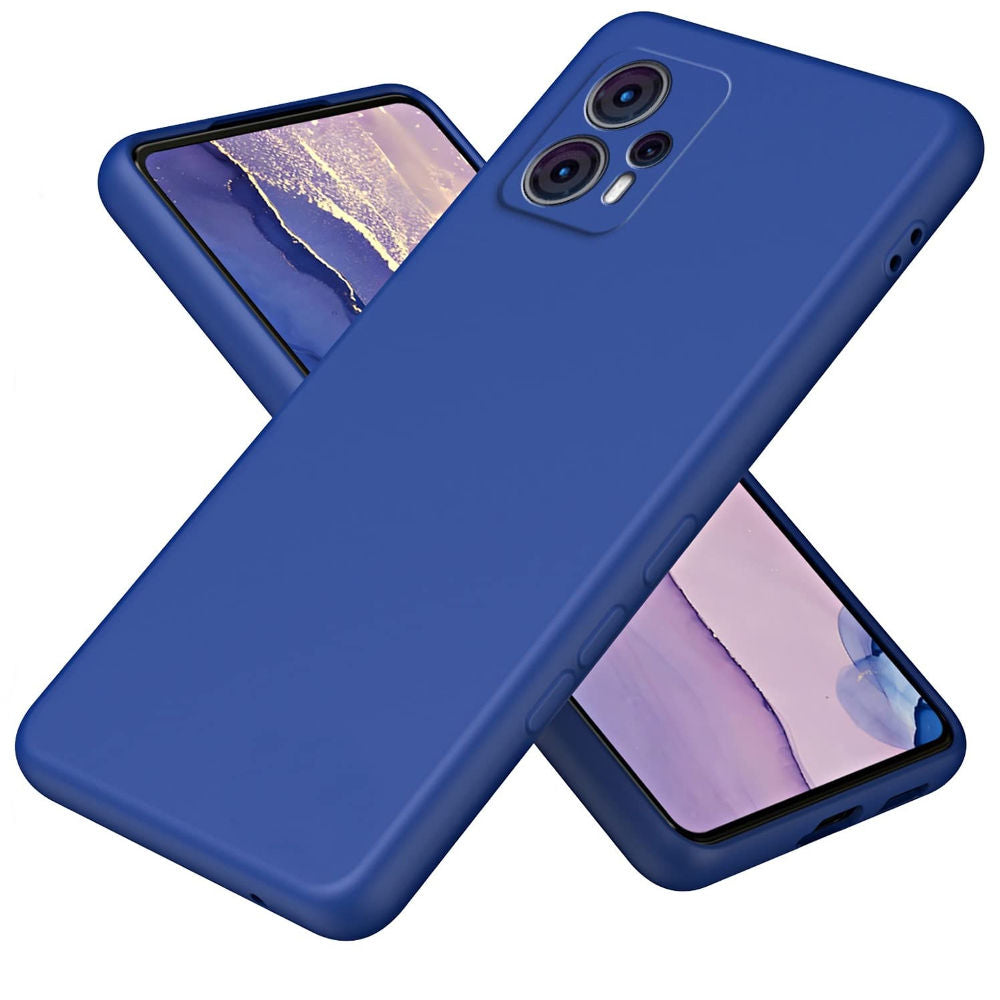 Funda Case de Motorola Moto G23 Soft Feeling Antishock Azul