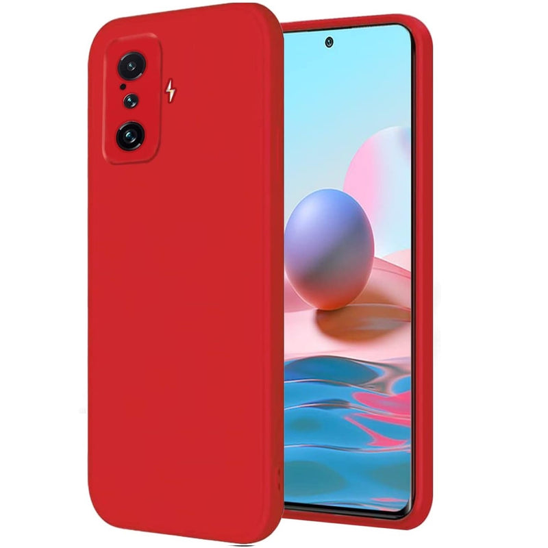 Funda para Xiaomi Poco F4 GT 5G Soft Feeling Antishock Rojo