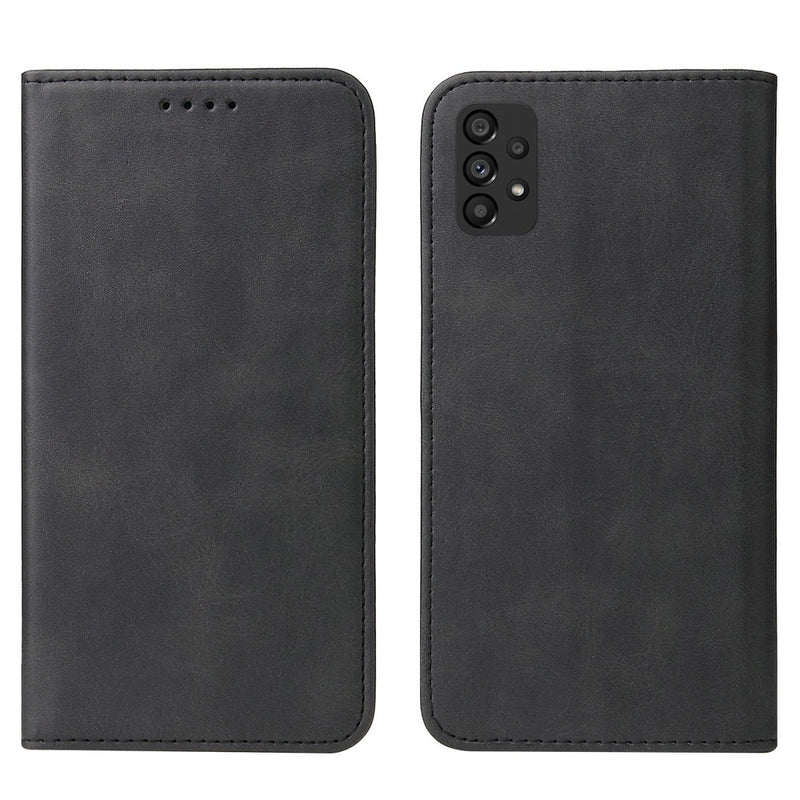 Funda Case para Samsung A73 Flip Cover Negro Antishock