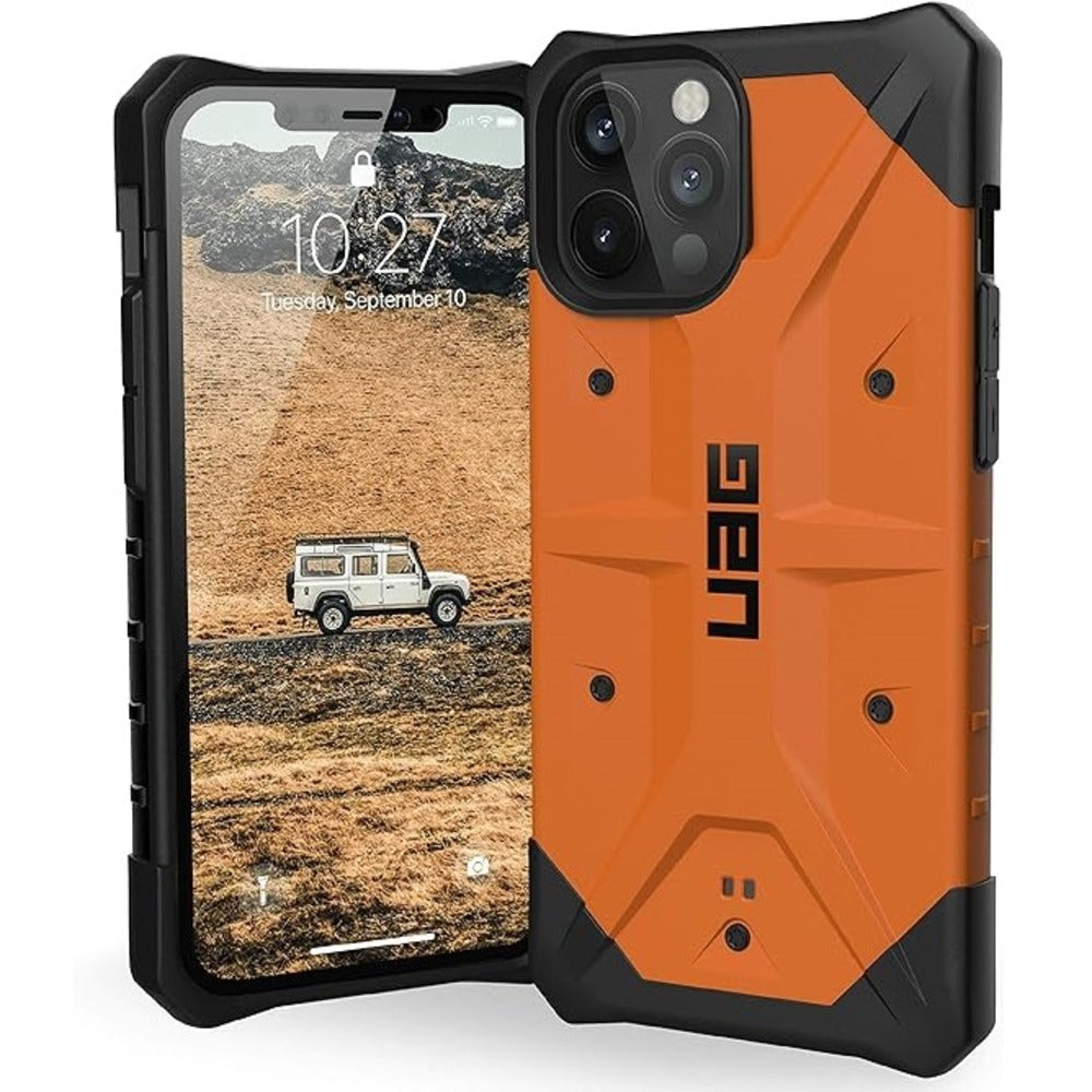 Funda para iPhone 12 Pro Max Armor UAG Naranja Antishock