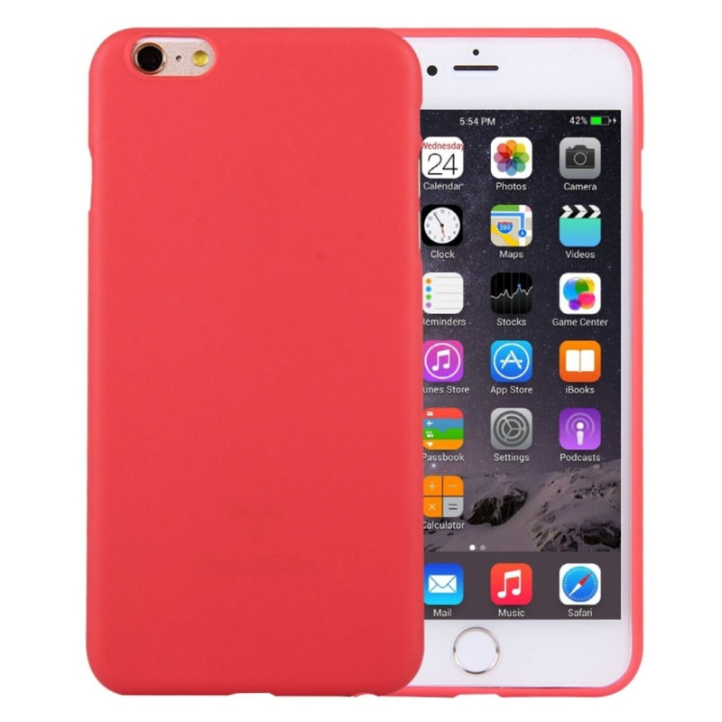 Funda para iPhone 6 Soft Feeling Antishock Rojo Resistente