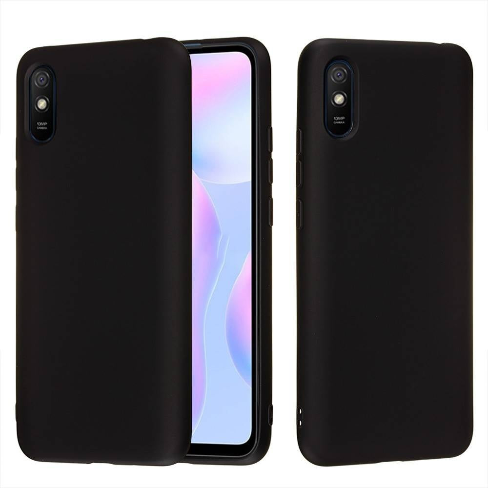 Funda for Xiaomi 9A Soft Feeling Antishock Negro Resistente