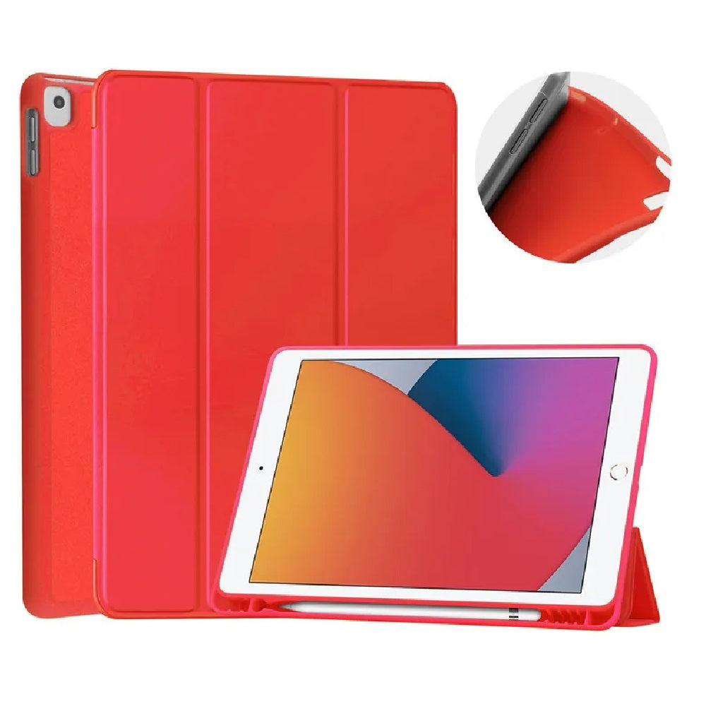 Funda para Samsung A7 10.4" con Portalápiz Roja