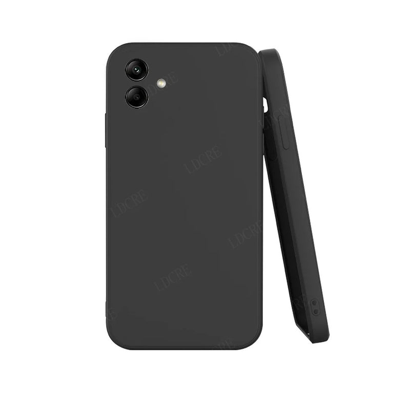 Funda Case para Samsung A04 Soft Feeling Antishock Negro