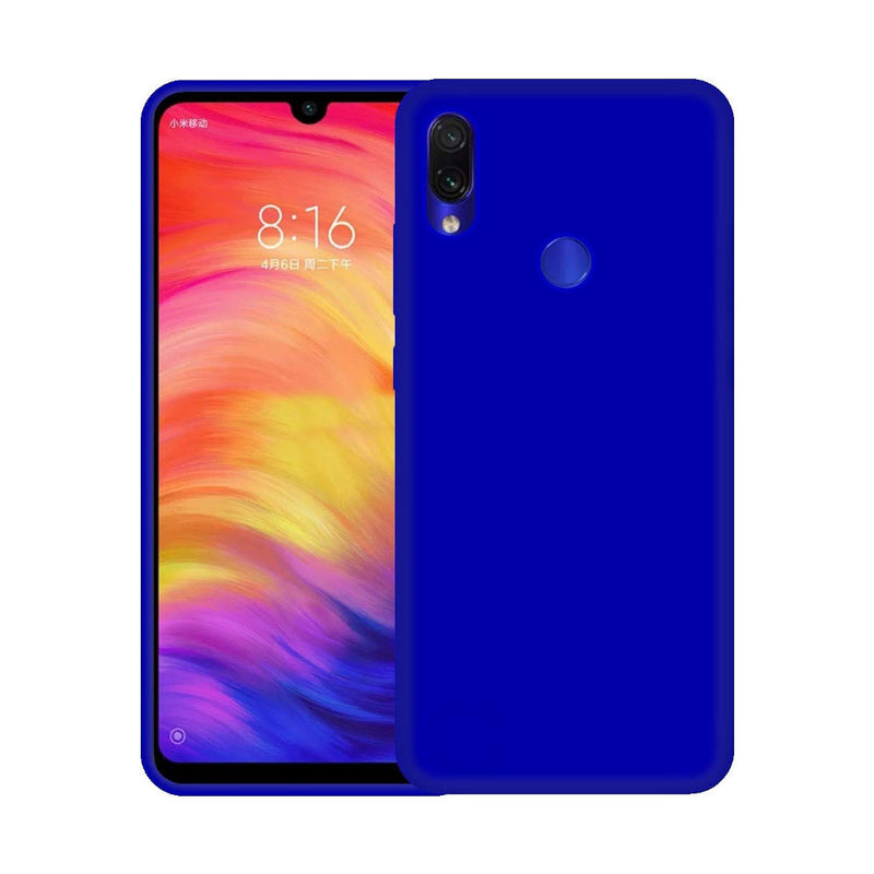 Funda Case para Xiaomi Note 7 Soft Feeling Antishock Azul