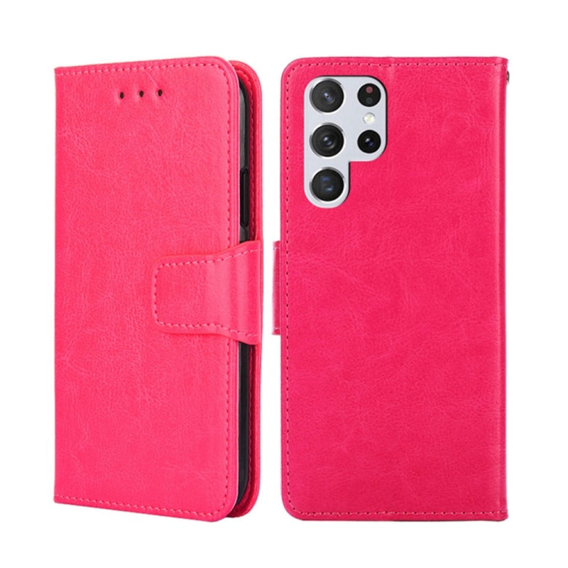 Funda para Samsung S23 Ultra Flip Cover Fucsia Antishock