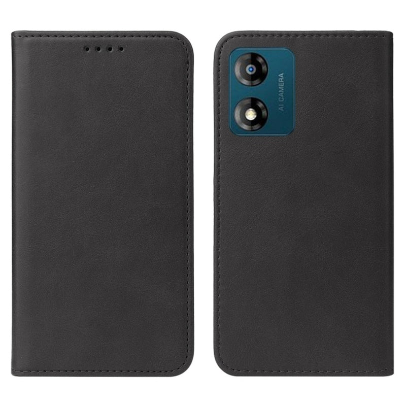 Funda para Motorola Moto E13 Flip Cover Negro Antishock