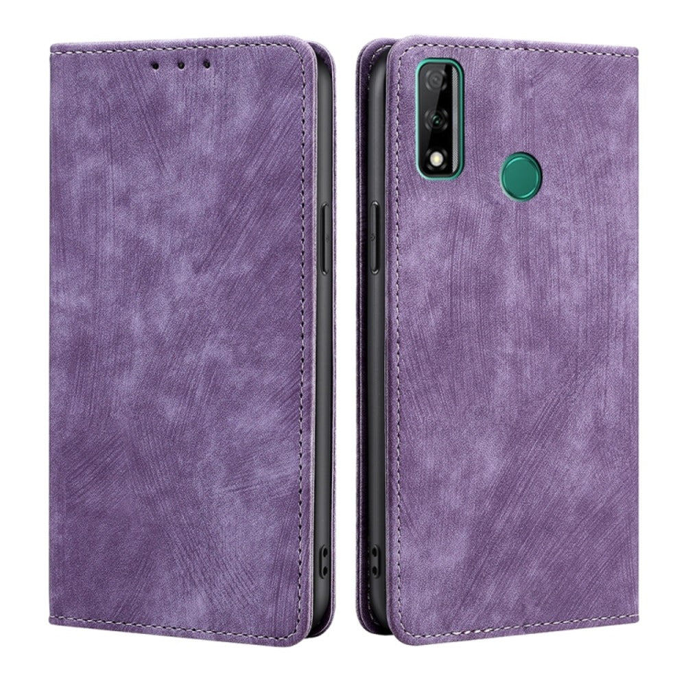 Funda Case para Huawei Y8S Flip Cover Lila Antishock